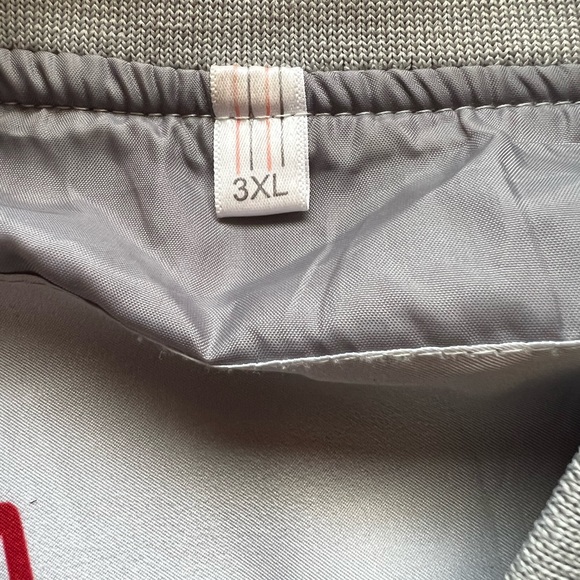 OVERSIZED NYLON NASA TRACK JACKET - Picture 1 of 3